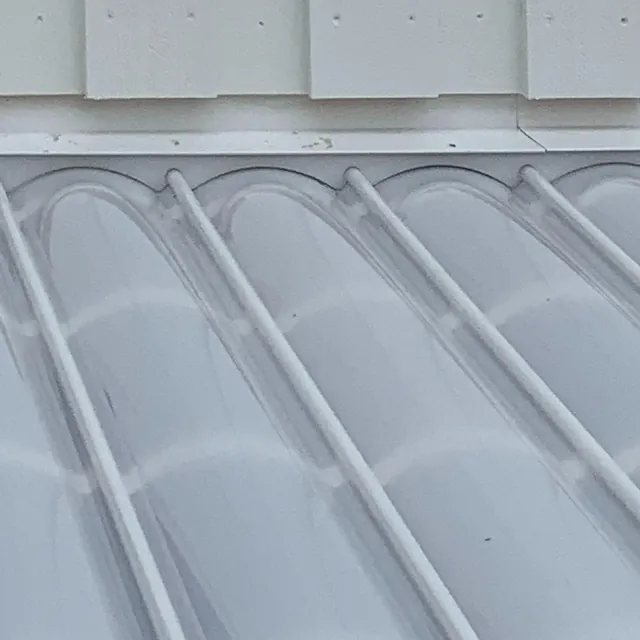 Prosjektbilde: Takoverbygg terrasse villa på Kapp