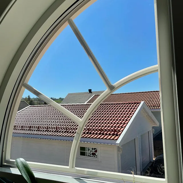 Prosjektbilde: Renovert loftstue med nytt vindu