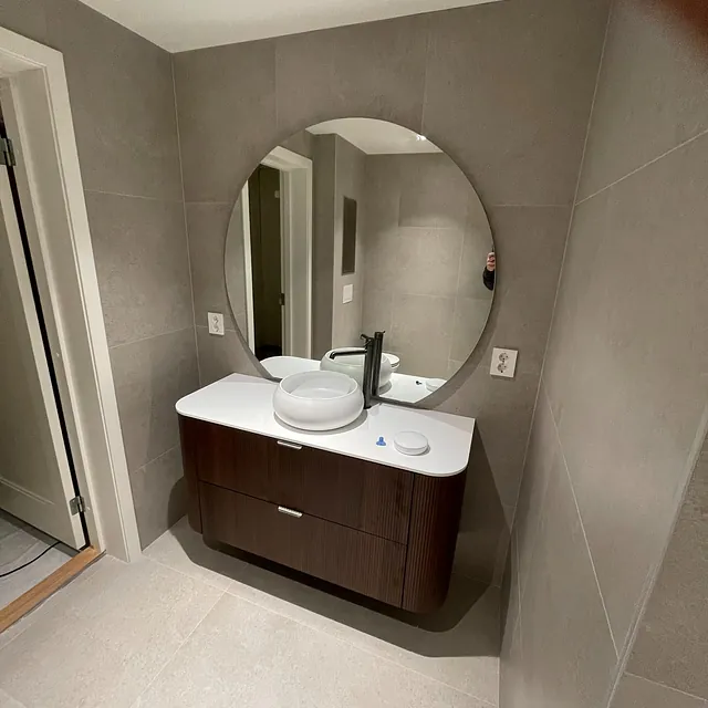 Prosjekbilde: Totalrenovering av bad på Biri